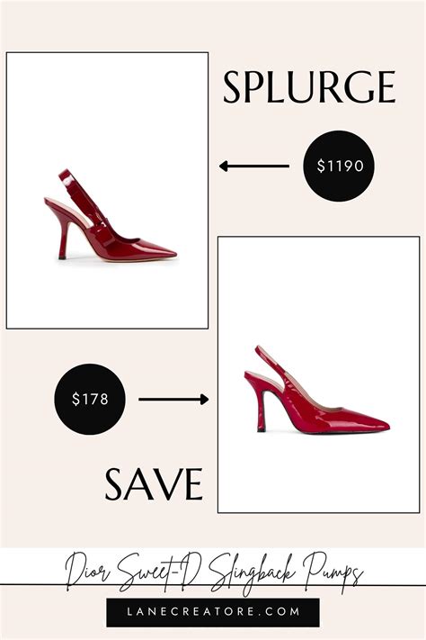 dior lingerie pump dupe|dior slingback heels dupe.